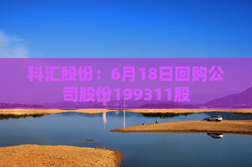 科汇股份：6月18日回购公司股份199311股