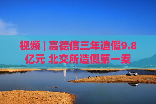 视频 | 高德信三年造假9.8亿元 北交所造假第一案