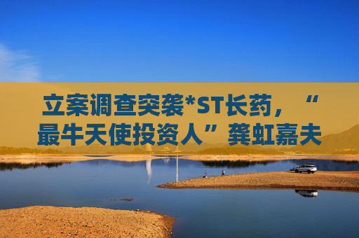 立案调查突袭*ST长药，“最牛天使投资人”龚虹嘉夫妇5.93亿元投资再临挑战