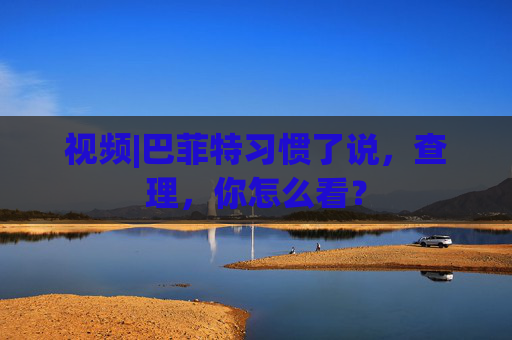 视频|巴菲特习惯了说，查理，你怎么看？