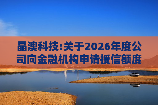 晶澳科技:关于2026年度公司向金融机构申请授信额度的公告
