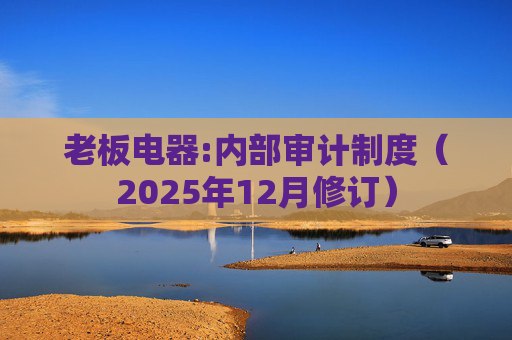 老板电器:内部审计制度（2025年12月修订）