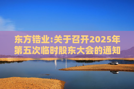 东方锆业:关于召开2025年第五次临时股东大会的通知