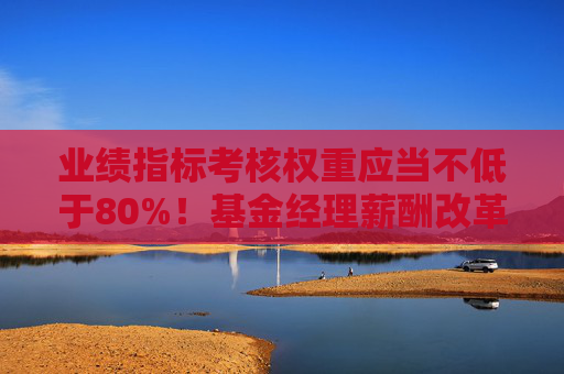 业绩指标考核权重应当不低于80%！基金经理薪酬改革征求意见