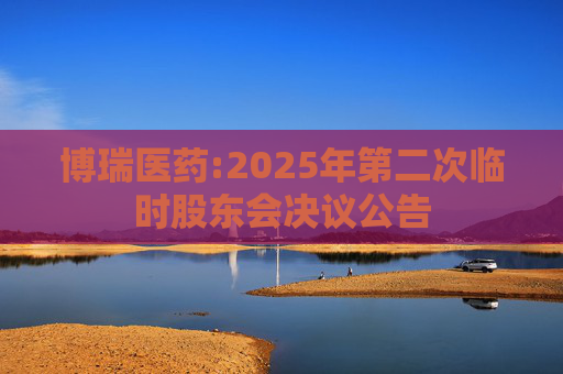 博瑞医药:2025年第二次临时股东会决议公告