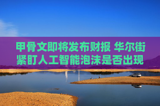 甲骨文即将发布财报 华尔街紧盯人工智能泡沫是否出现裂痕