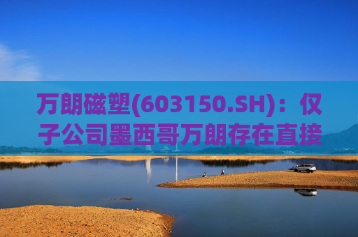 万朗磁塑(603150.SH)：仅子公司墨西哥万朗存在直接销售至美国业务，年销售额约5万美元  第1张