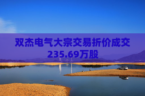 双杰电气大宗交易折价成交235.69万股