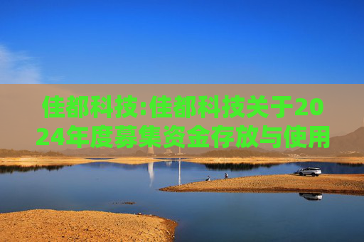 佳都科技:佳都科技关于2024年度募集资金存放与使用情况的专项报告  第1张
