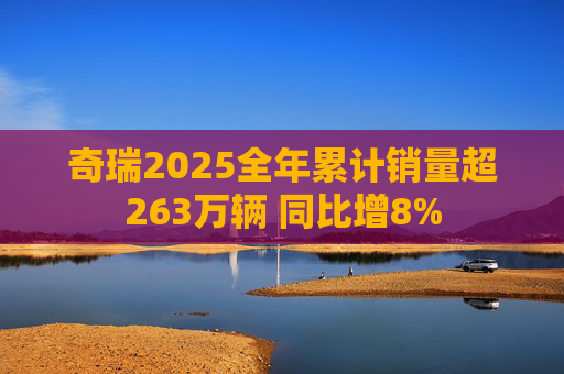 奇瑞2025全年累计销量超263万辆 同比增8%