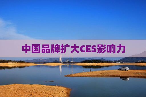 中国品牌扩大CES影响力