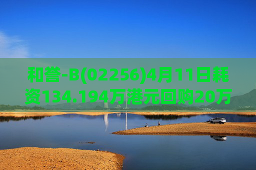 和誉-B(02256)4月11日耗资134.194万港元回购20万股