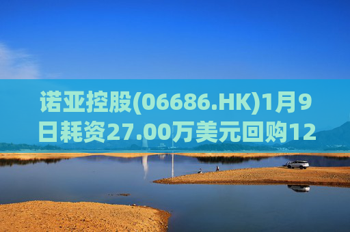 诺亚控股(06686.HK)1月9日耗资27.00万美元回购12.36万股