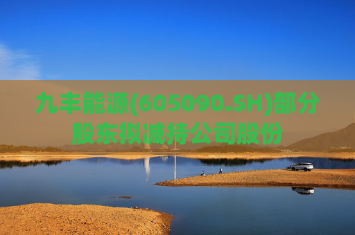 九丰能源(605090.SH)部分股东拟减持公司股份