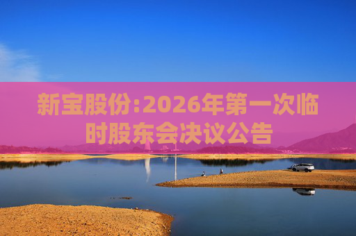 新宝股份:2026年第一次临时股东会决议公告