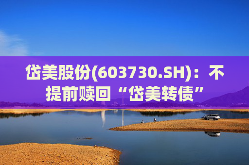 岱美股份(603730.SH)：不提前赎回“岱美转债”