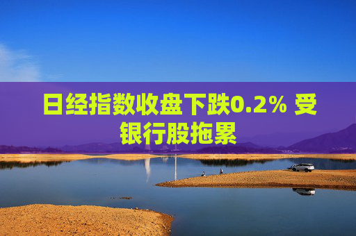 日经指数收盘下跌0.2% 受银行股拖累