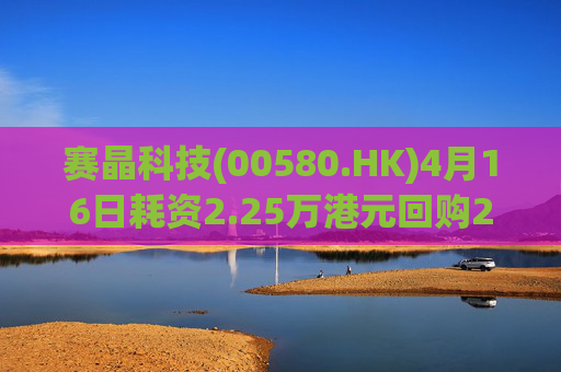 赛晶科技(00580.HK)4月16日耗资2.25万港元回购2万股