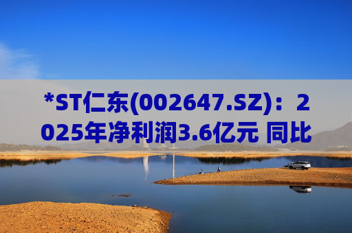 *ST仁东(002647.SZ)：2025年净利润3.6亿元 同比扭亏