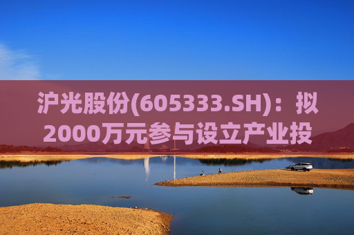 沪光股份(605333.SH)：拟2000万元参与设立产业投资基金