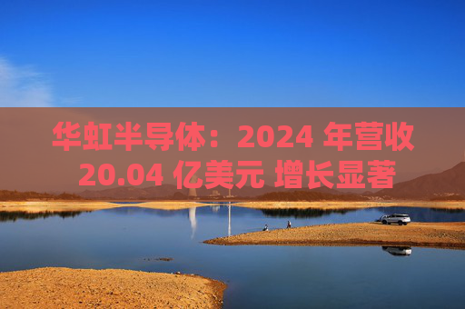 华虹半导体：2024 年营收 20.04 亿美元 增长显著
