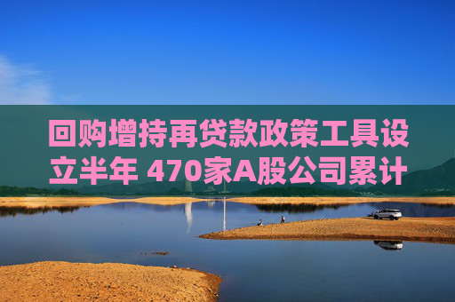 回购增持再贷款政策工具设立半年 470家A股公司累计披露贷款金额上限近千亿