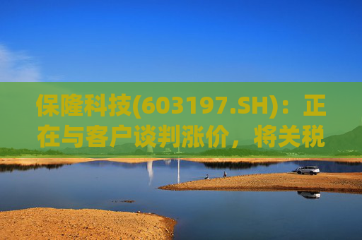 保隆科技(603197.SH)：正在与客户谈判涨价，将关税增加部分传导给客户