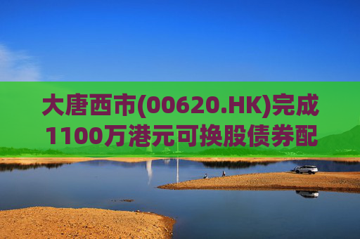 大唐西市(00620.HK)完成1100万港元可换股债券配售 所得款项用于购物中心翻新及营运资金