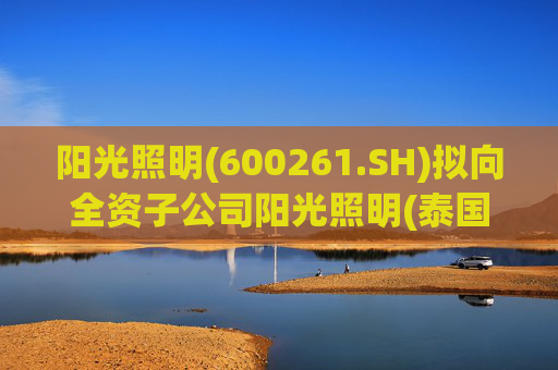 阳光照明(600261.SH)拟向全资子公司阳光照明(泰国)增资3.24亿元用于建设泰国生产基地