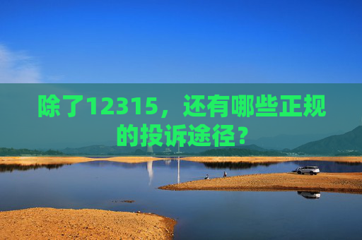 除了12315，还有哪些正规的投诉途径？