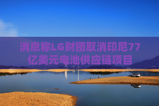消息称LG财团取消印尼77亿美元电池供应链项目