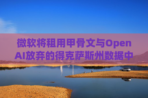 微软将租用甲骨文与OpenAI放弃的得克萨斯州数据中心