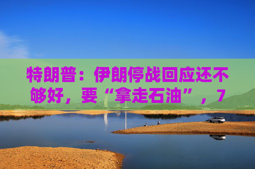 特朗普：伊朗停战回应还不够好，要“拿走石油”，7日最终期限不可改，美国该收霍尔木兹通行费