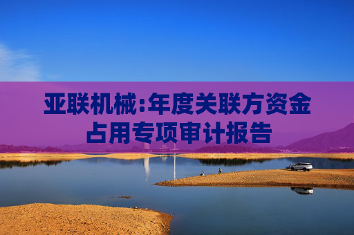 亚联机械:年度关联方资金占用专项审计报告