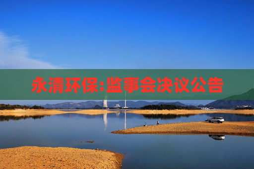 永清环保:监事会决议公告