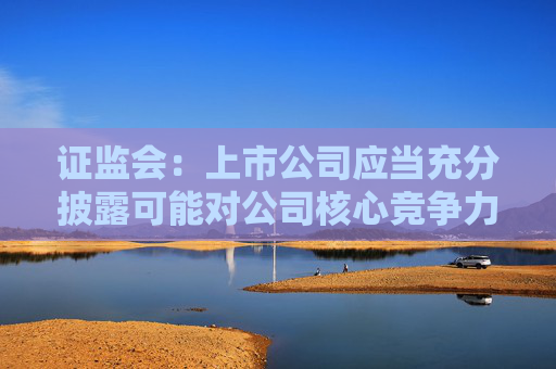 证监会：上市公司应当充分披露可能对公司核心竞争力、经营活动和未来发展产生重大不利影响的风险因素