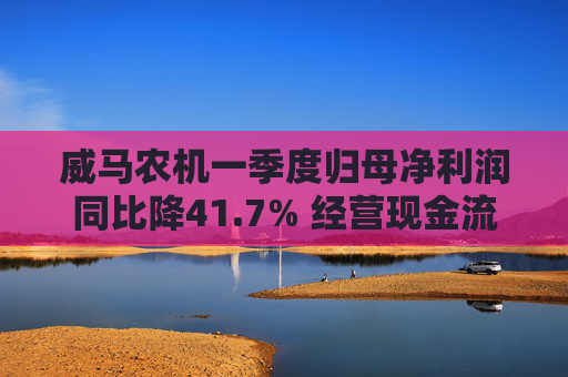 威马农机一季度归母净利润同比降41.7% 经营现金流为-261万元