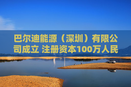 巴尔迪能源（深圳）有限公司成立 注册资本100万人民币