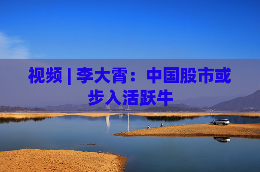 视频 | 李大霄：中国股市或步入活跃牛  第1张