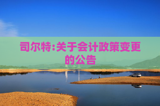 司尔特:关于会计政策变更的公告