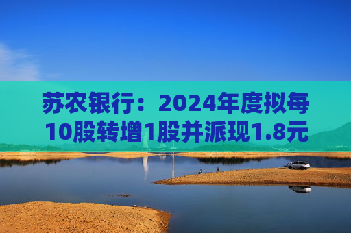 苏农银行：2024年度拟每10股转增1股并派现1.8元