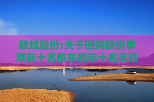 联域股份:关于回购股份事项前十名股东和前十名无限售条件股东持股情况的公告