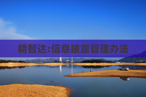 精智达:信息披露管理办法