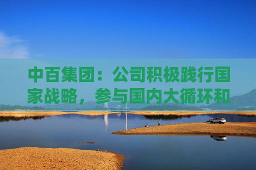 中百集团：公司积极践行国家战略，参与国内大循环和统一大市场战略的建设  第1张