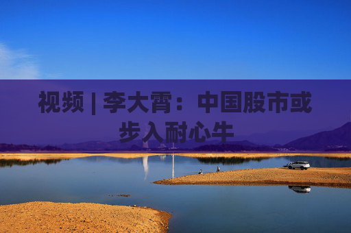 视频 | 李大霄：中国股市或步入耐心牛  第1张