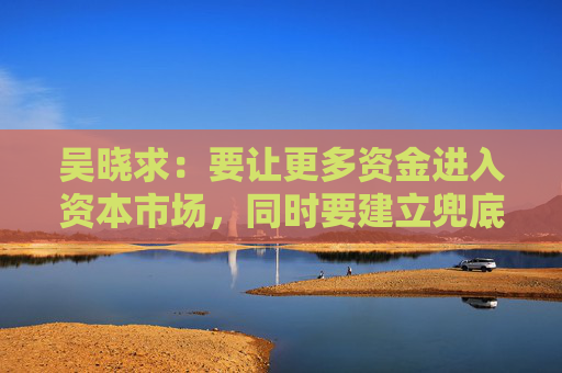 吴晓求：要让更多资金进入资本市场，同时要建立兜底资金