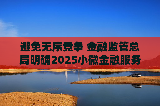 避免无序竞争 金融监管总局明确2025小微金融服务新目标