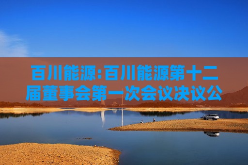 百川能源:百川能源第十二届董事会第一次会议决议公告