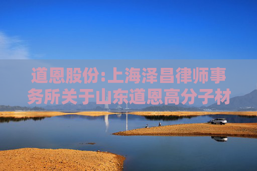 道恩股份:上海泽昌律师事务所关于山东道恩高分子材料股份有限公司本次交易相关内幕信息知情人买卖股票情况的自查报告的专项核查意见