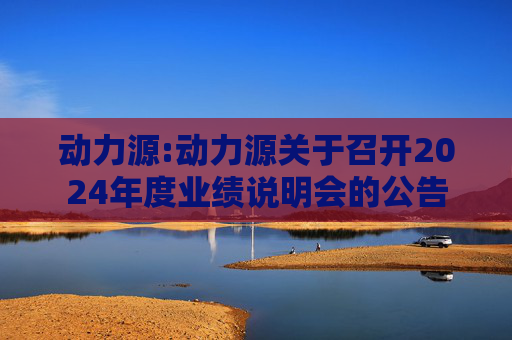 动力源:动力源关于召开2024年度业绩说明会的公告